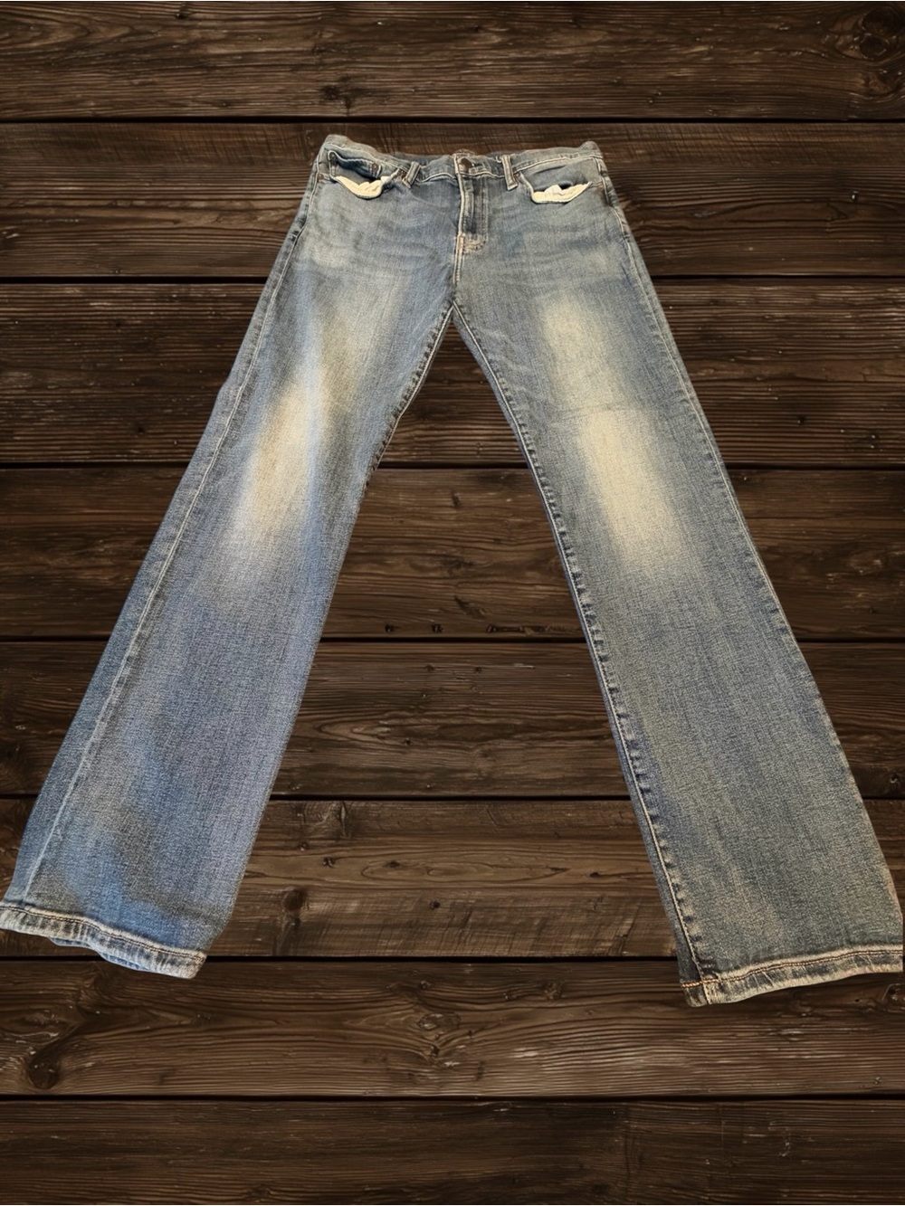 Lucky Brand Mens 363 Vintage Straight Jeans 34x32
